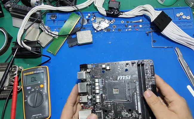 康平华硕电脑主板维修